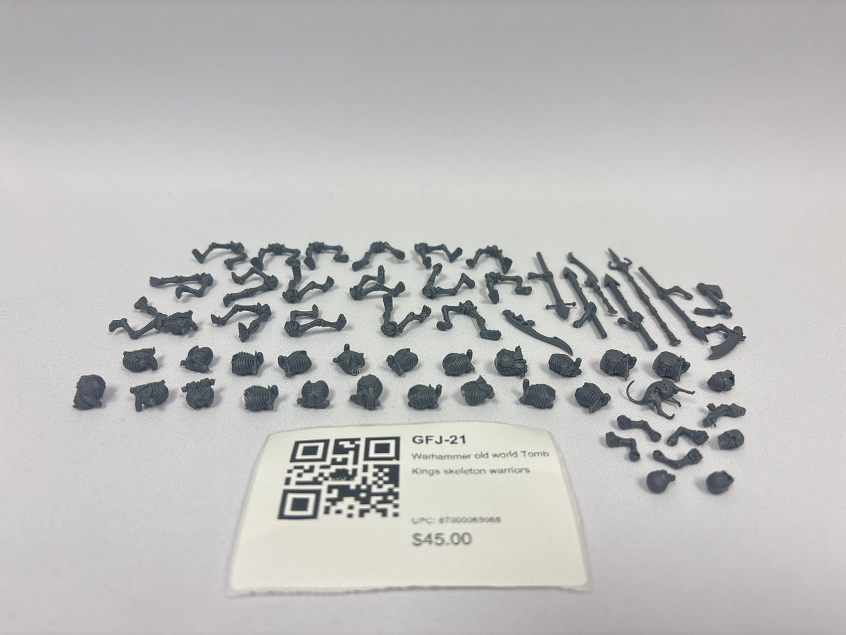 Warhammer old world Tomb Kings skeleton warriors GFJ-21