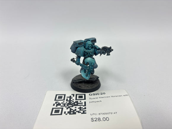 Space Marines librarian with jumpack GSH-20