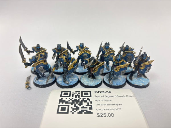 Age of Sigmar Mortek Guard GDB-30