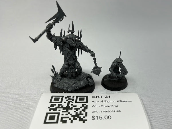 Age of Sigmar Killaboss With Stab-Grot ERT-21