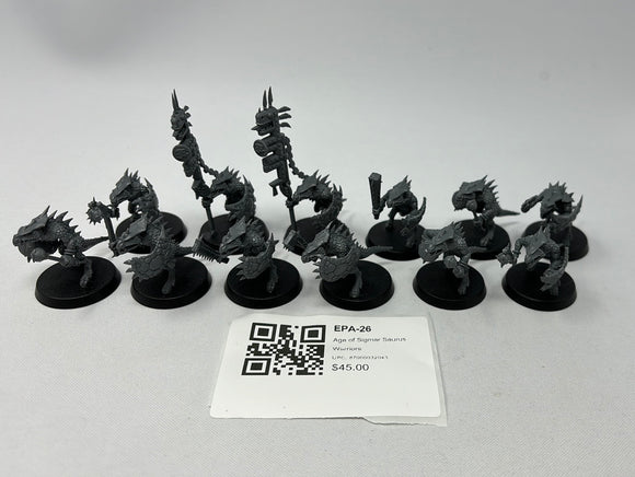 Age of Sigmar Saurus Warriors EPA-26
