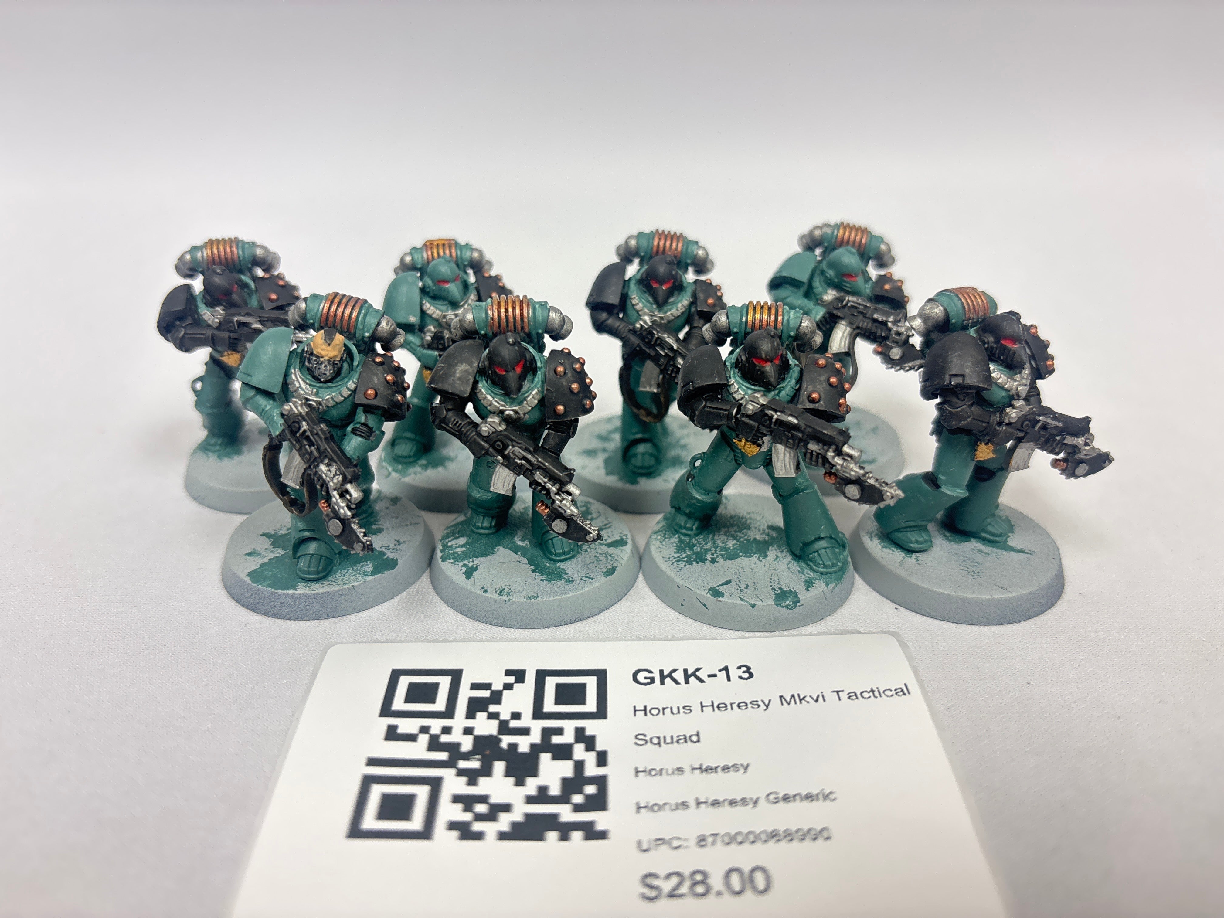 Horus Heresy Mkvi Tactical Squad GKK-13