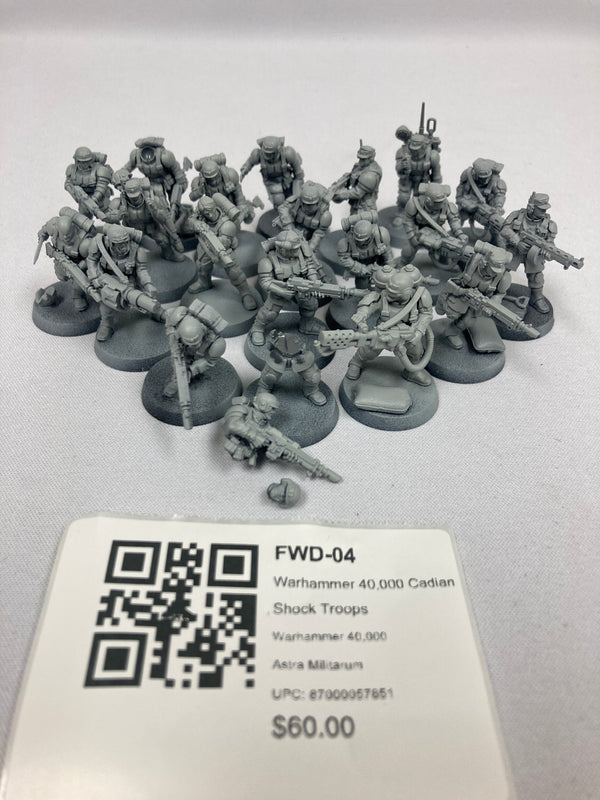 Warhammer 40,000 Cadian Shock Troops FWD-04