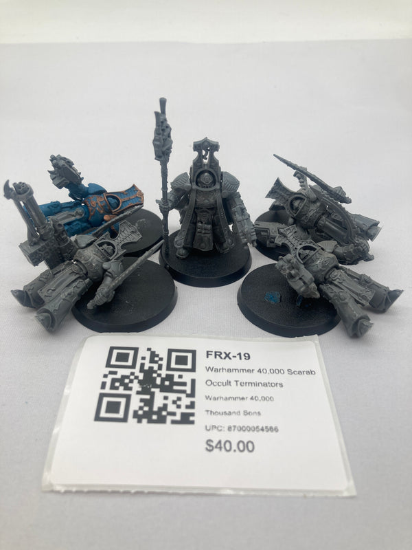 Warhammer 40,000 Scarab Occult Terminators FRX-19