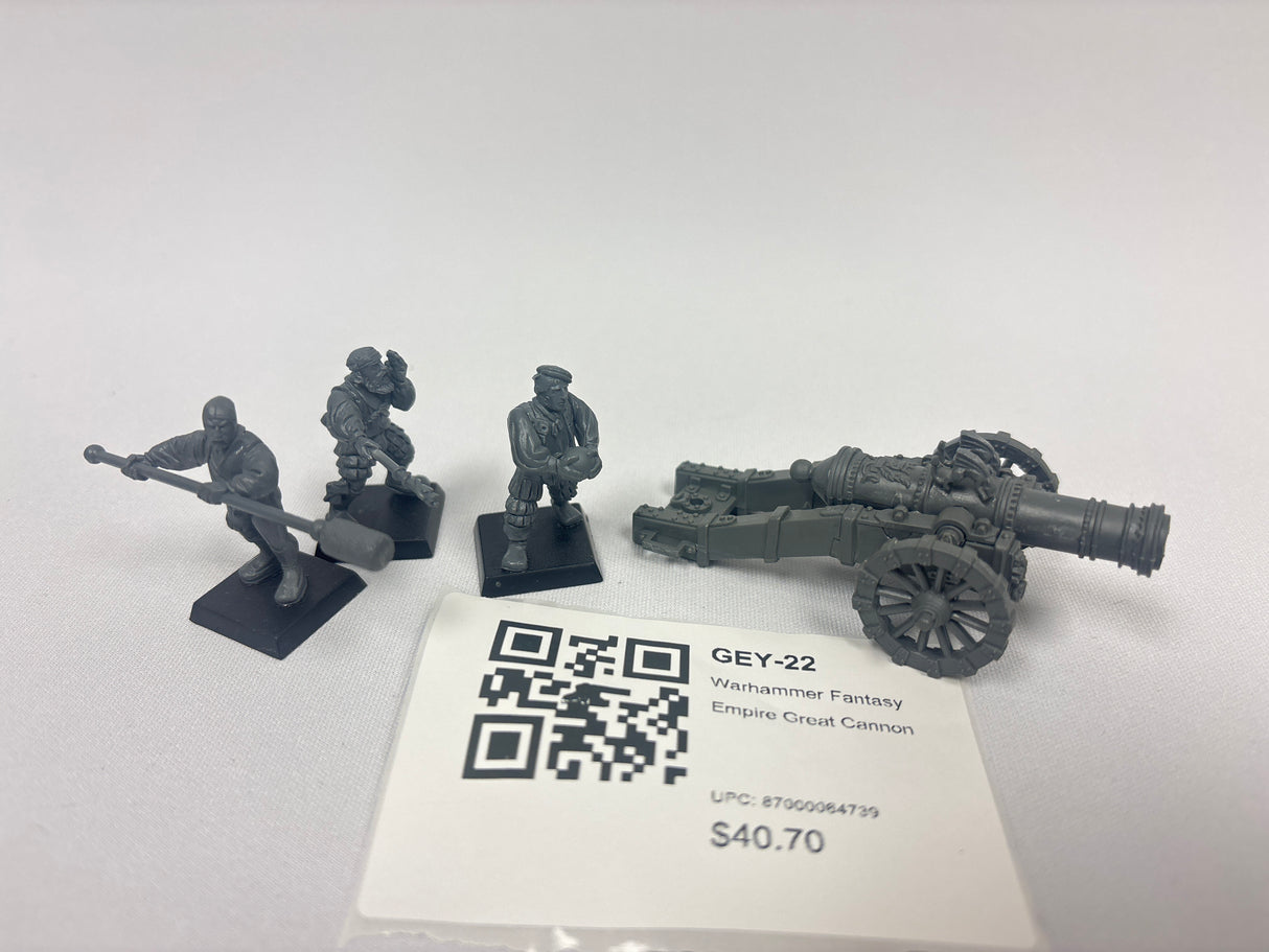 Warhammer Fantasy Empire Great Cannon GEY-22