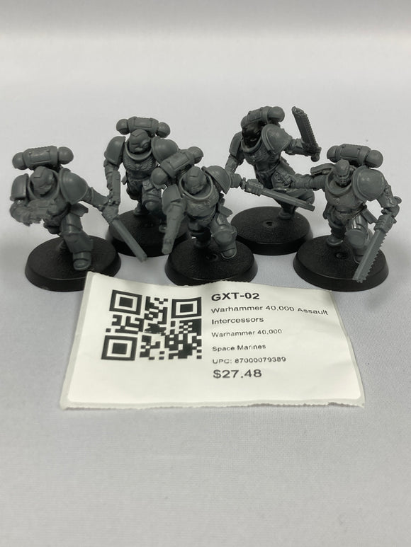 Warhammer 40,000 Assault Intercessors GXT-02