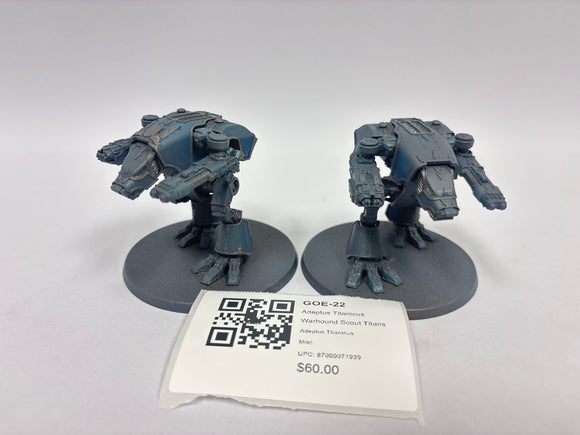 Adeptus Titanicus Warhound Scout Titans GOE-22