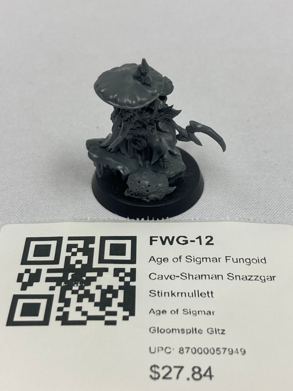 Age of Sigmar Fungoid Cave-Shaman Snazzgar Stinkmullett FWG-12