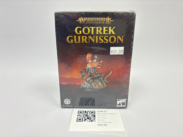 Age of Sigmar Gotrek Gurnisson FYM-12