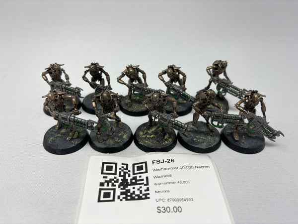 Warhammer 40,000 Necron Warriors FSJ-26