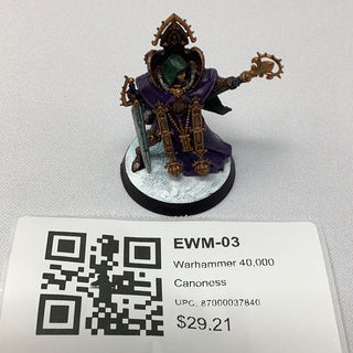 Warhammer 40,000 Canoness EWM-03