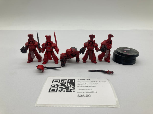 Warhammer 40,000 Scarab Occult Terminators FSW-13