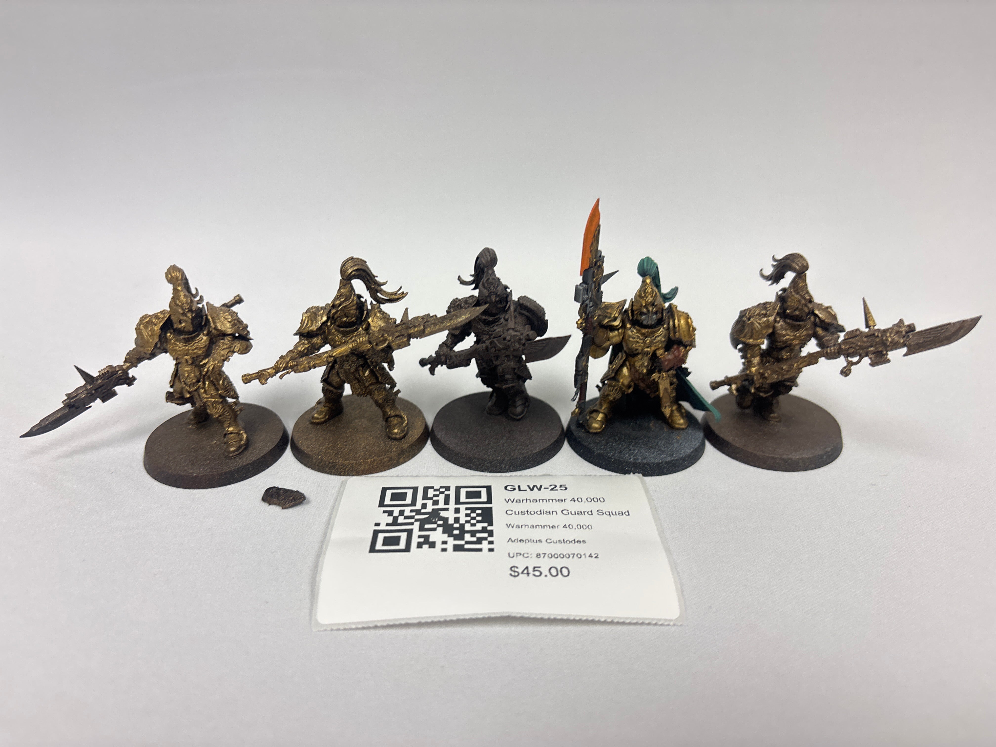 Warhammer 40,000 Custodian Guard Squad GLW-25