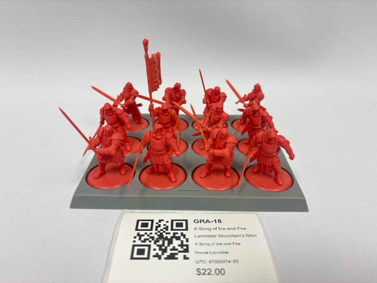 A Song of Ice and Fire Lannister Mountain's Men GRA-18