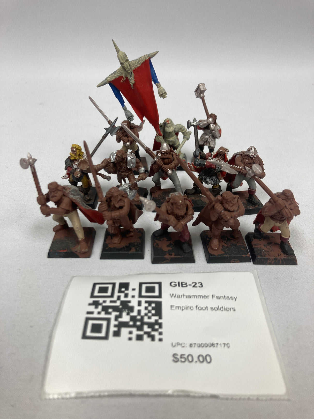 Warhammer Fantasy Empire foot soldiers GIB-23