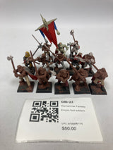 Warhammer Fantasy Empire foot soldiers GIB-23