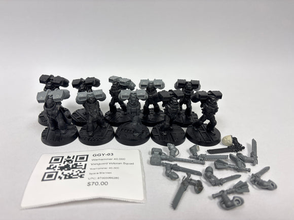 Warhammer 40,000 Vanguard Veteran Squad GGY-03