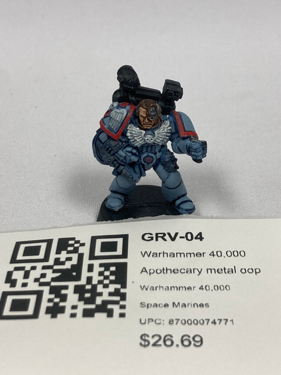 Warhammer 40,000 Apothecary metal oop GRV-04
