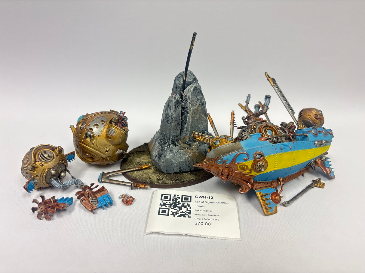 Age of Sigmar Arkanaut Frigate GWH-13