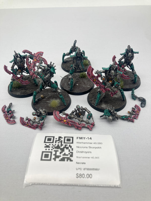 Warhammer 40,000 Necrons Skorpekh Destroyers FMY-14