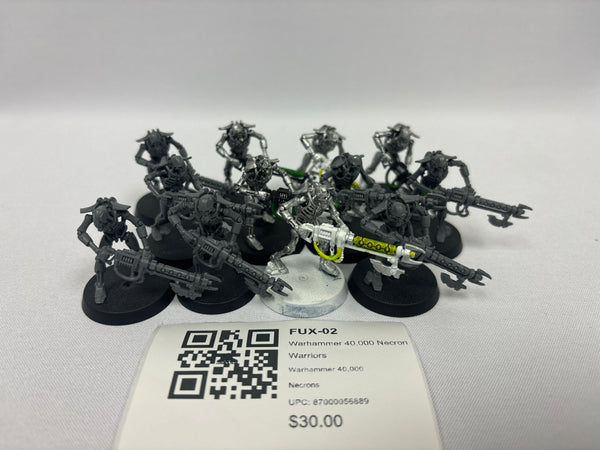 Warhammer 40,000 Necron Warriors FUX-02