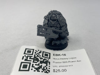 Horus Heresy Legion Praetor With Power Axe EBK-16