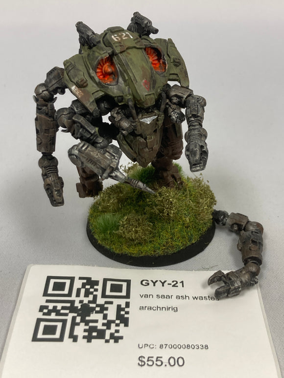 van saar ash wastes arachnirig GYY-21