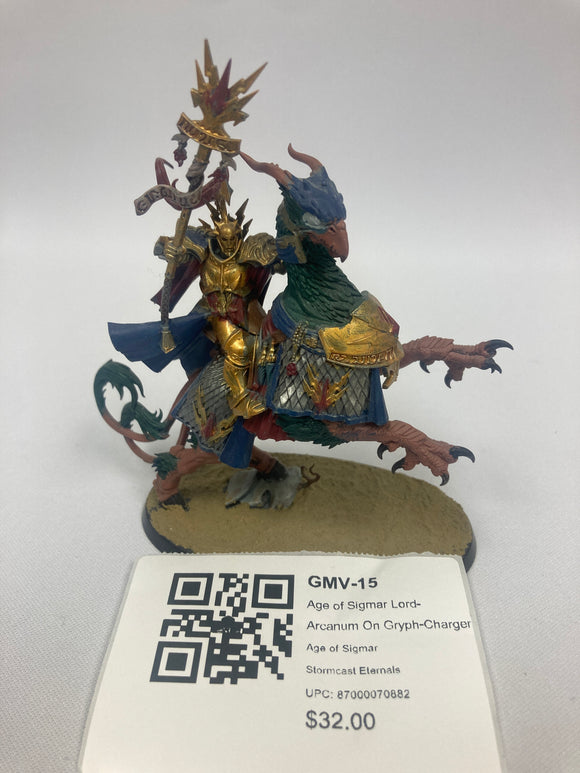 Age of Sigmar Lord-Arcanum On Gryph-Charger GMV-15