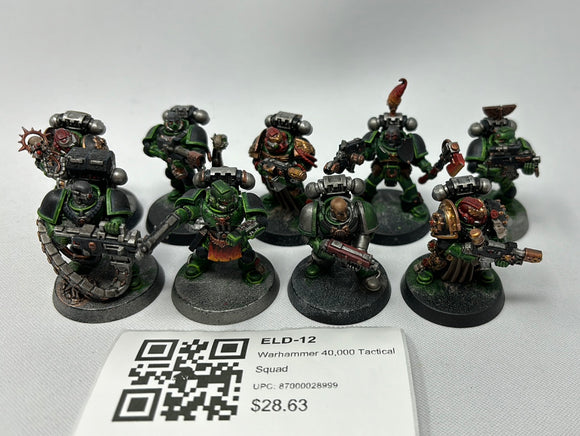Warhammer 40,000 Tactical Squad ELD-12