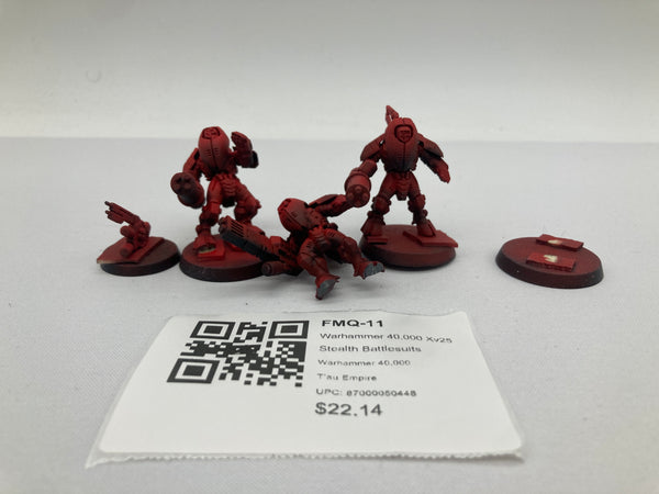 Warhammer 40,000 Xv25 Stealth Battlesuits FMQ-11