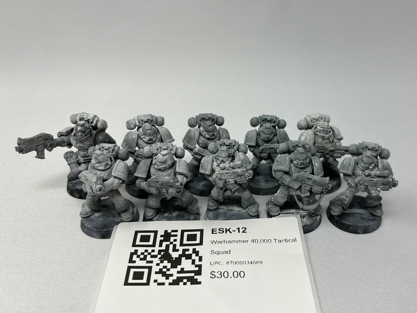 Warhammer 40,000 Tactical Squad ESK-12