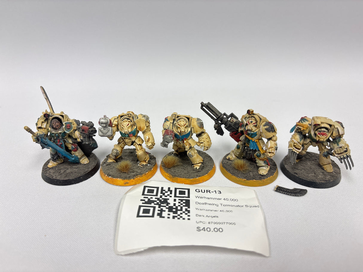 Warhammer 40,000 Deathwing Terminator Squad GUR-13