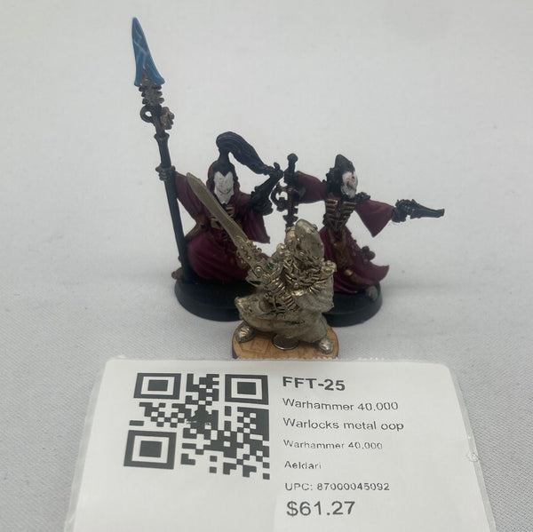 Warhammer 40,000 Warlocks metal oop FFT-25