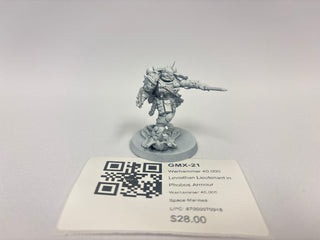 Warhammer 40,000 Leviathan Lieutenant in Phobos Armour GMX-21