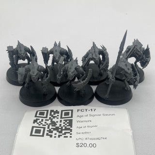 Age of Sigmar Saurus Warriors FCT-17