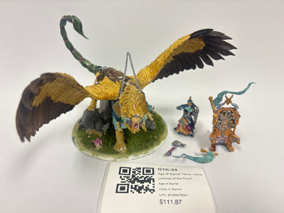 Age of Sigmar Tahlia Vedra, Lioness of the Parch GTK-24