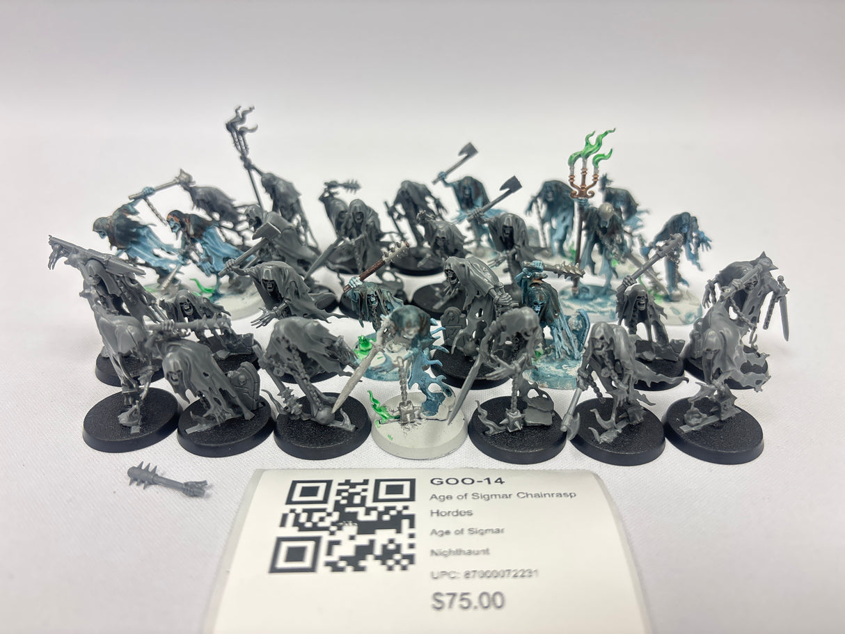 Age of Sigmar Chainrasp Hordes GOO-14
