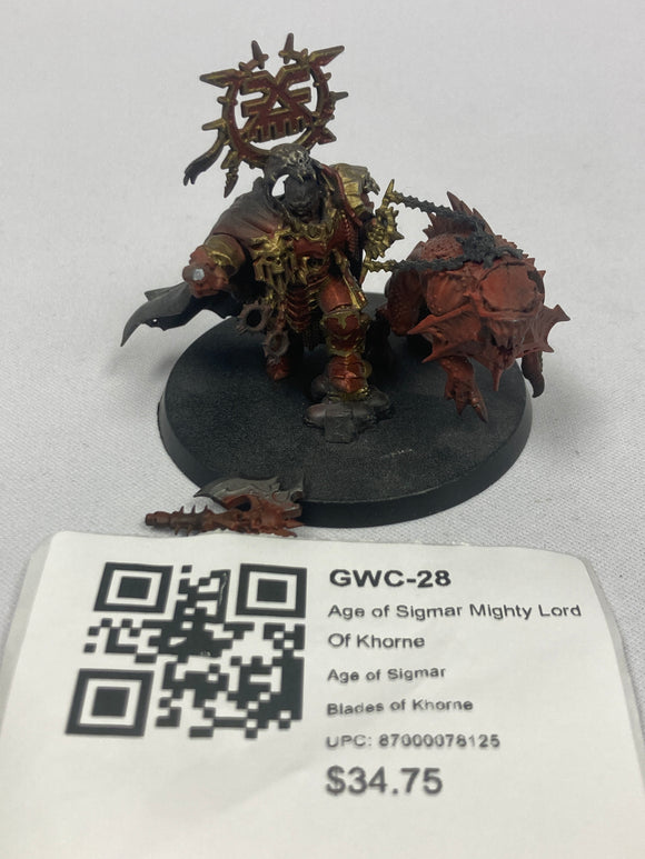 Age of Sigmar Mighty Lord Of Khorne GWC-28
