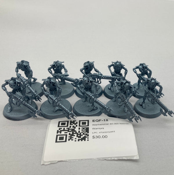 Warhammer 40,000 Necron Warriors EQF-18