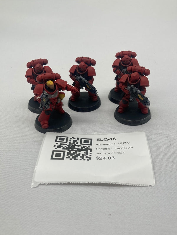 Warhammer 40,000 Primaris Intercessors ELQ-16