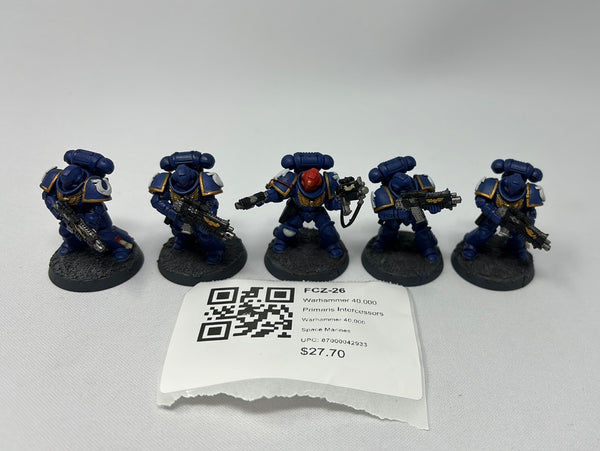 Warhammer 40,000 Primaris Intercessors FCZ-26