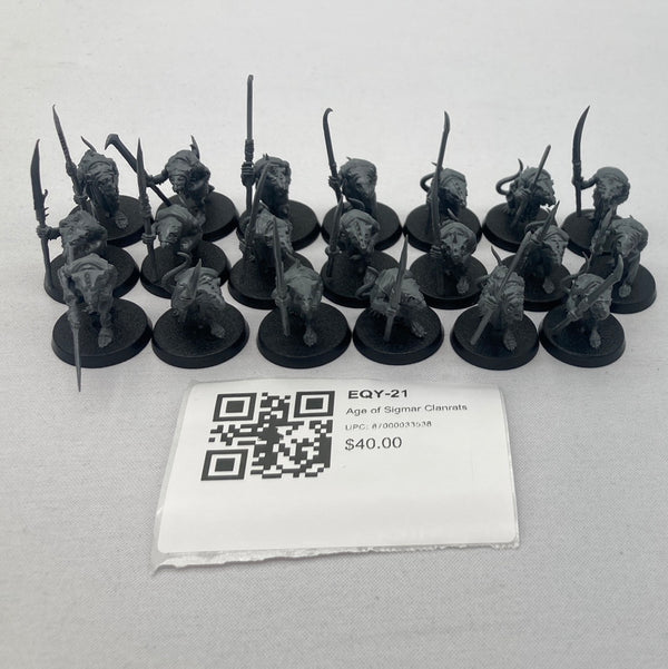 Age of Sigmar Clanrats EQY-21