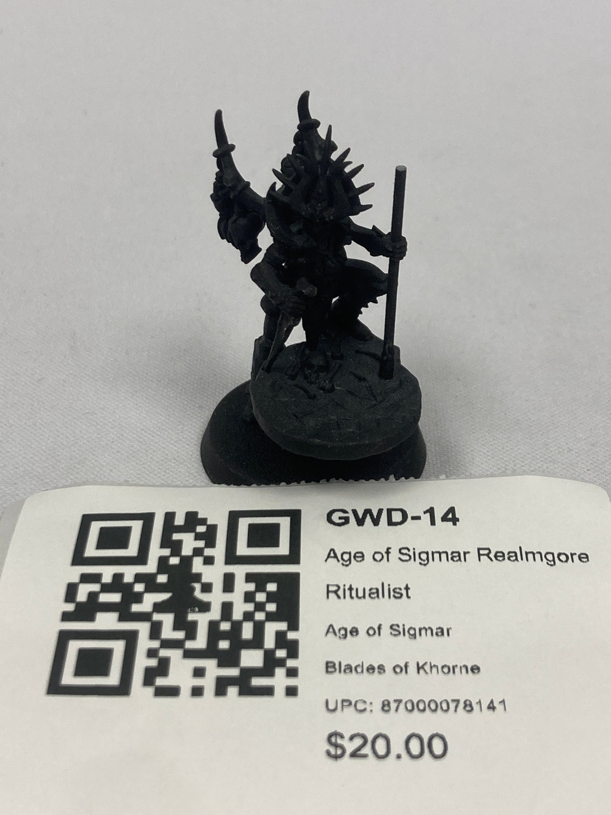 Age of Sigmar Realmgore Ritualist GWD-14