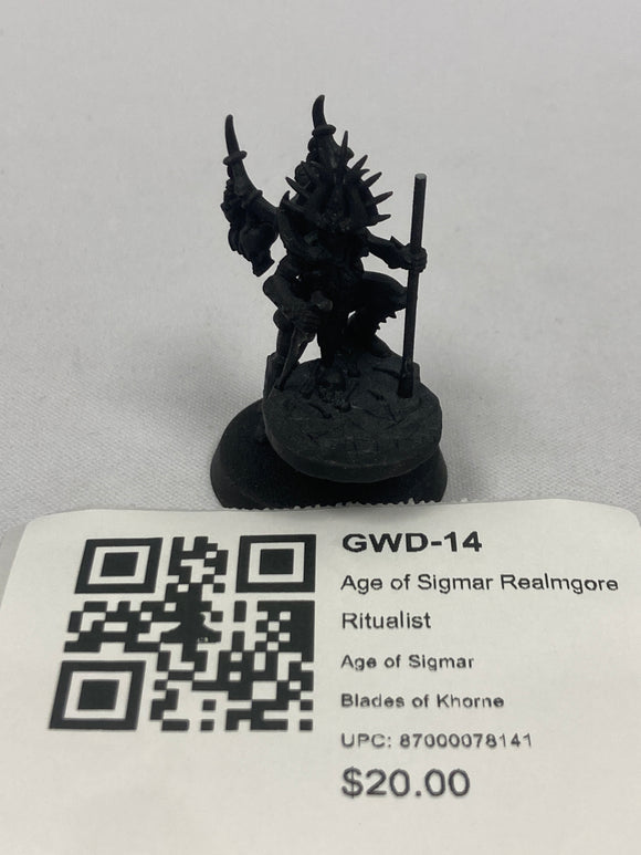 Age of Sigmar Realmgore Ritualist GWD-14