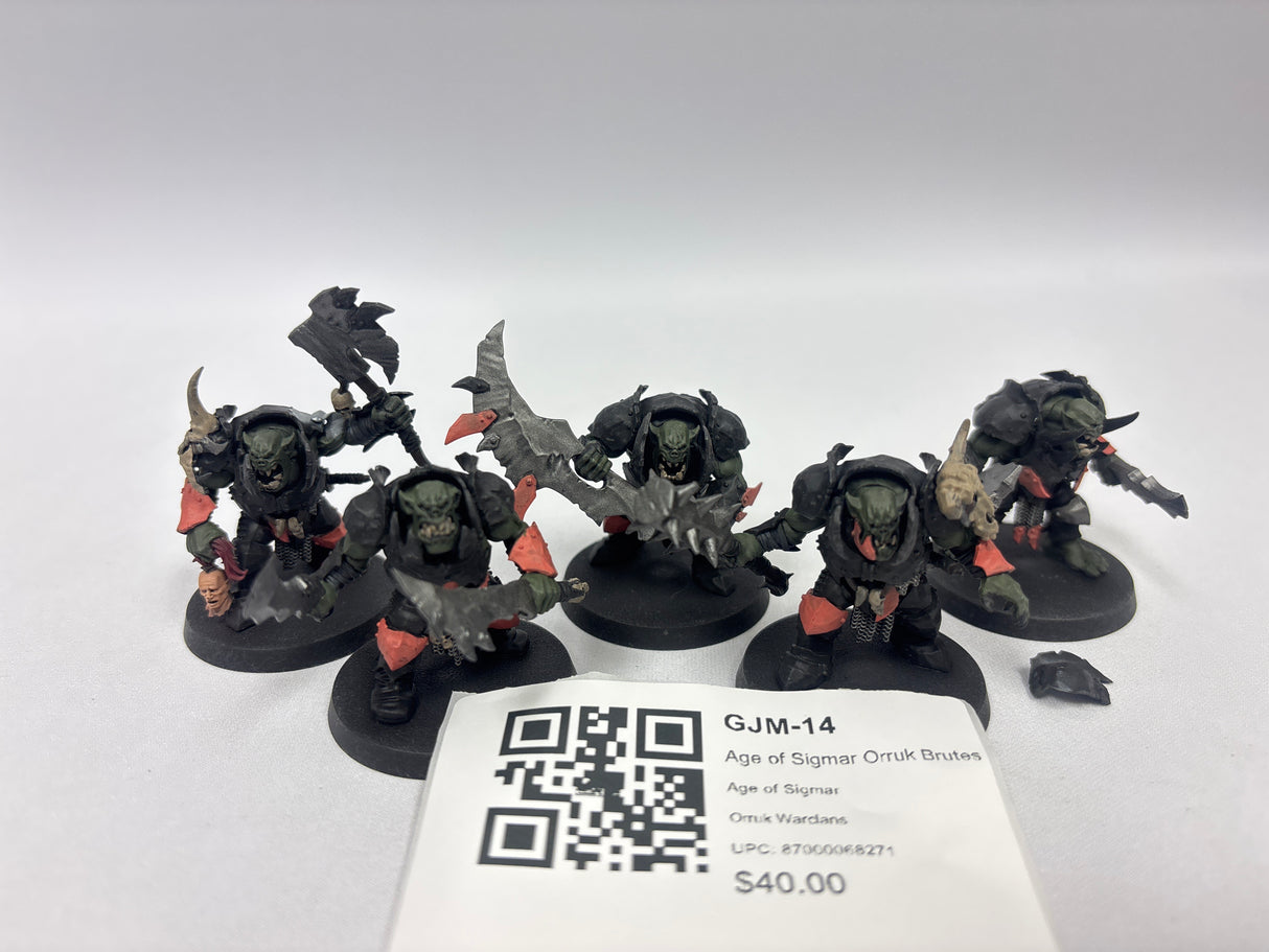 Age of Sigmar Orruk Brutes GJM-14
