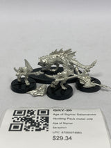 Age of Sigmar Salamander Hunting Pack metal oop GRY-26