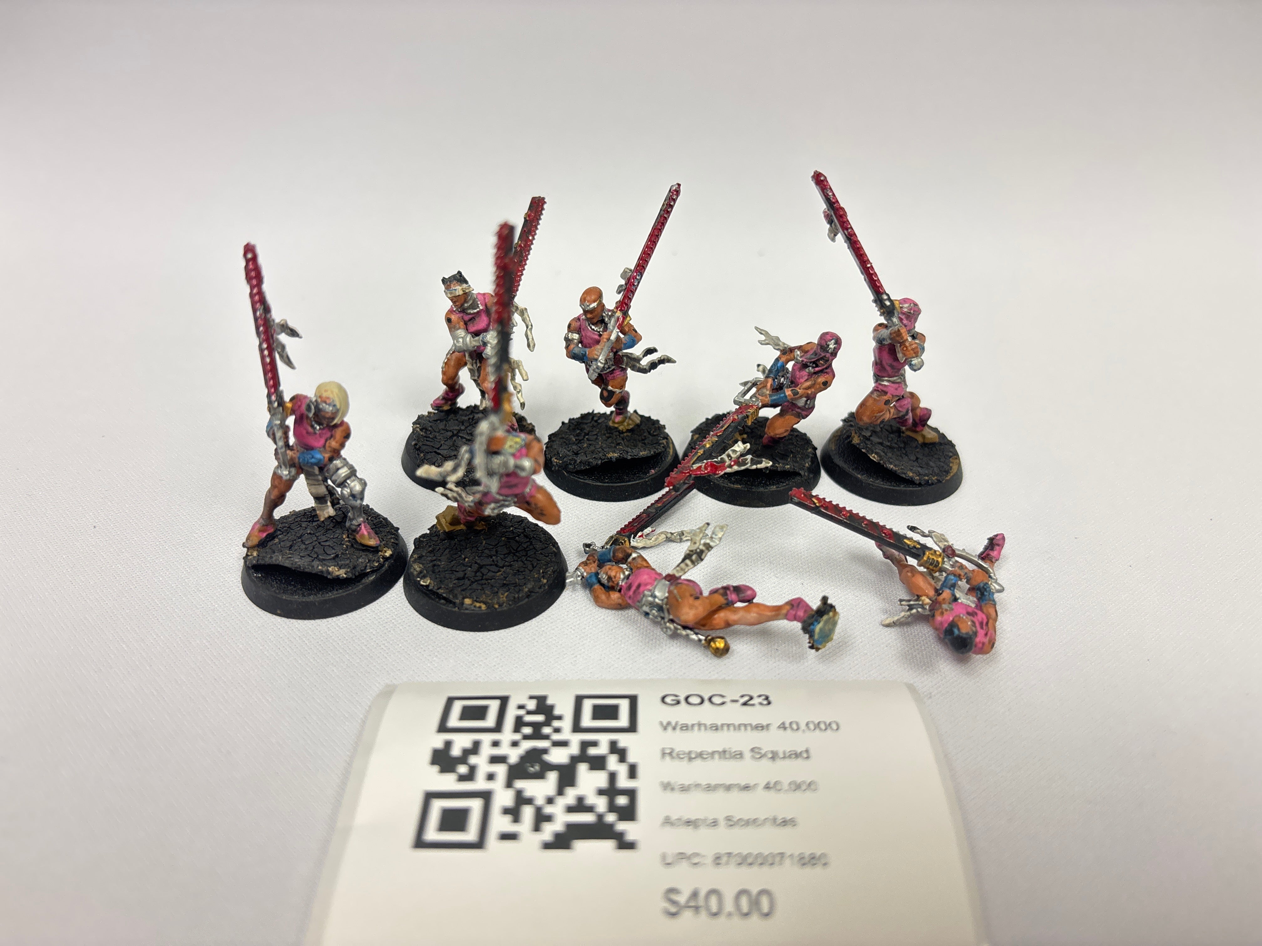 Warhammer 40,000 Repentia Squad GOC-23