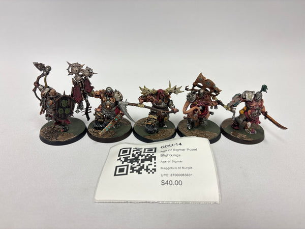 Age of Sigmar Putrid Blightkings GDU-14