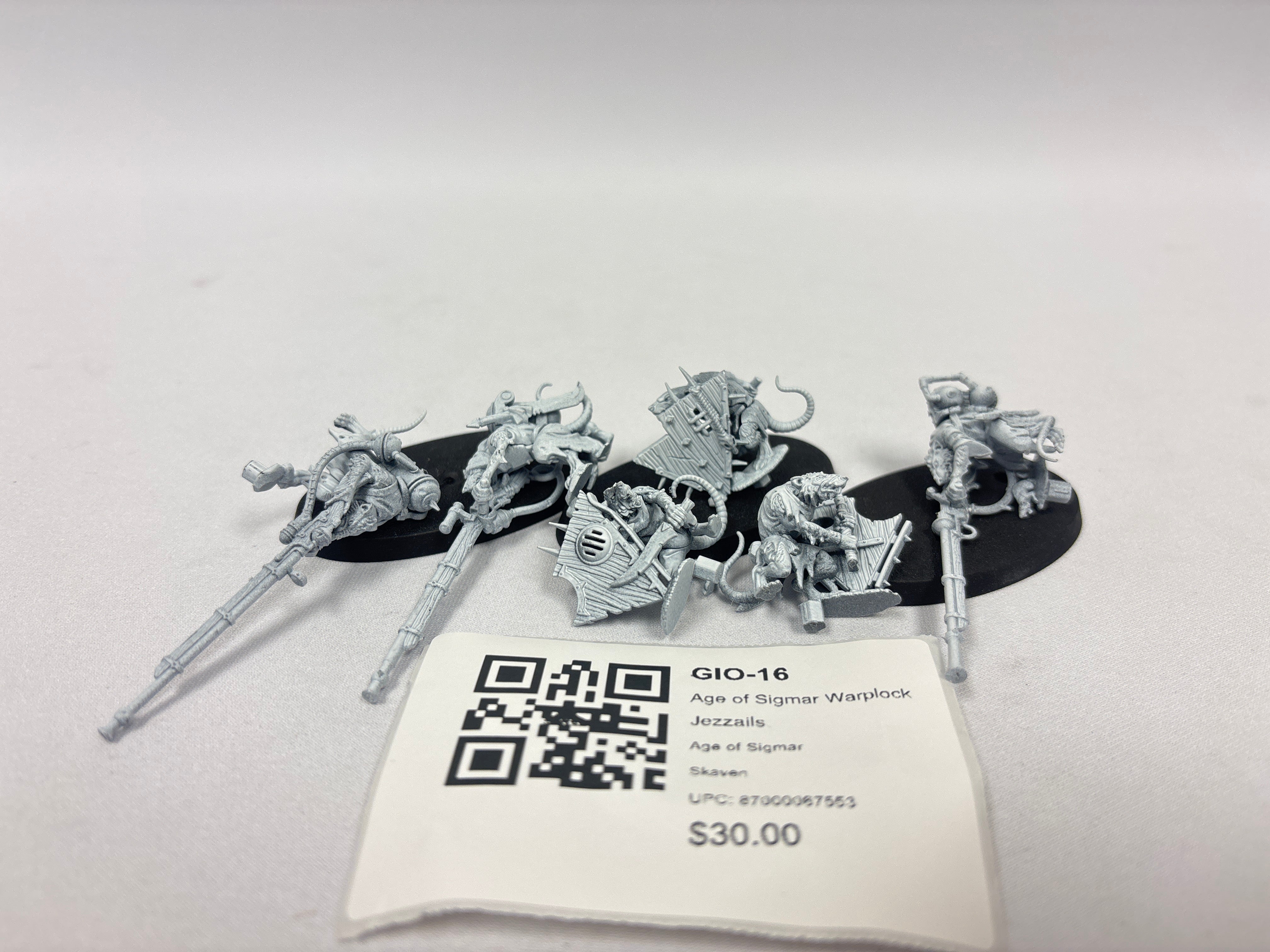 Age of Sigmar Warplock Jezzails GIO-16