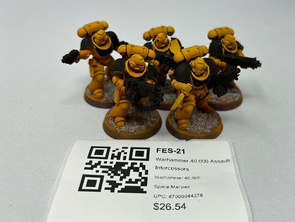 Warhammer 40,000 Assault Intercessors FES-21